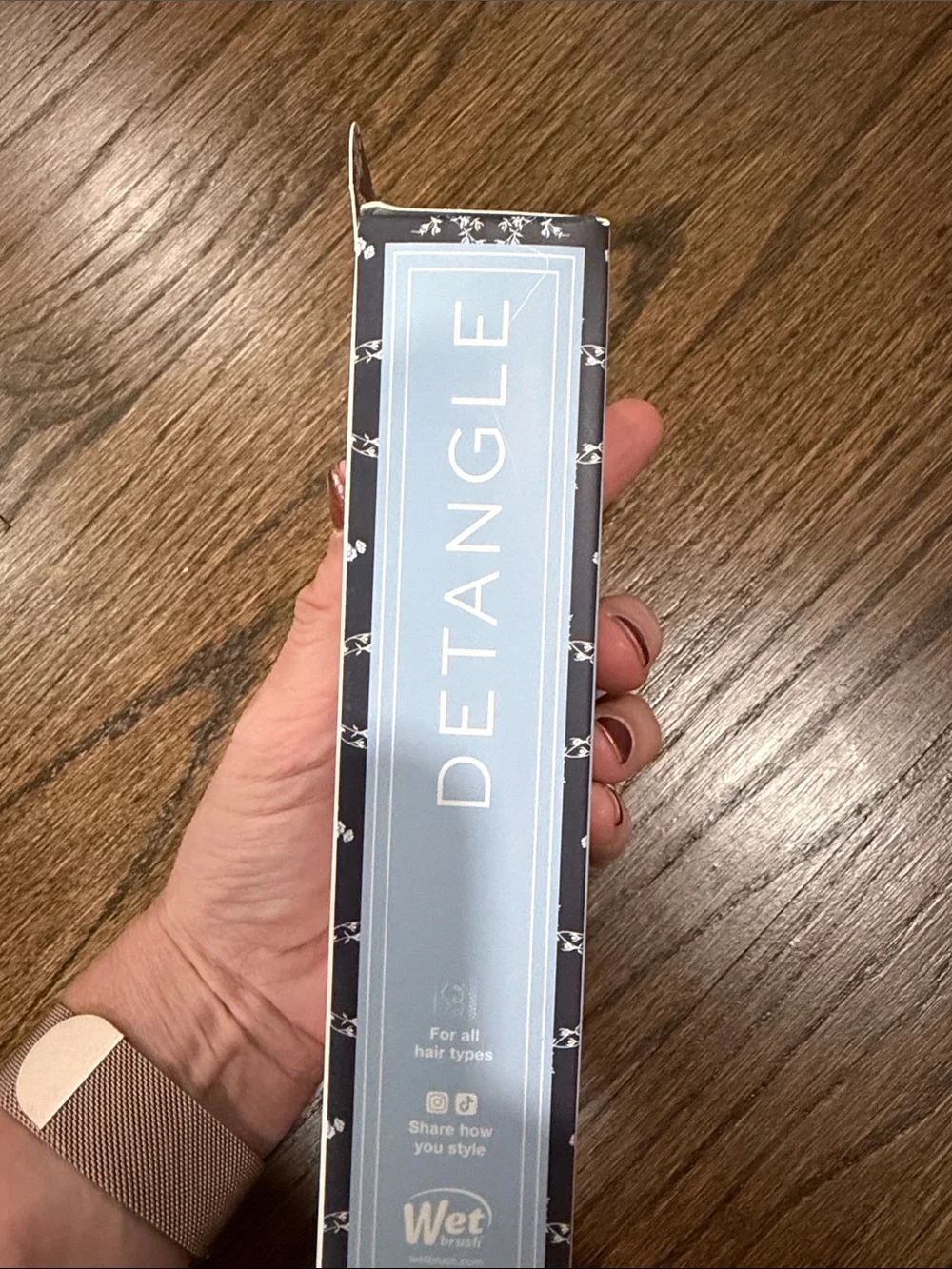Hill House mini detangler